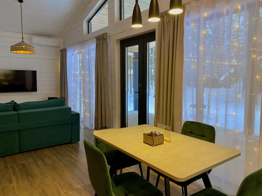 Эко-дом с панорамными окнами #1