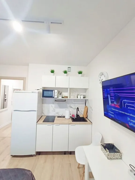 Кpaсивая студия в ЖК Облака