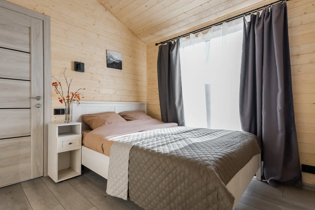 2-комнатный котедж на границе с лесом, 57м²