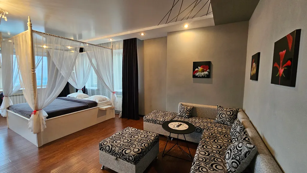 Студия Гранат с видом на море без кухни