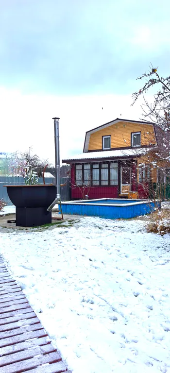 Дом с русской баней на дровах , хамам и бассейном