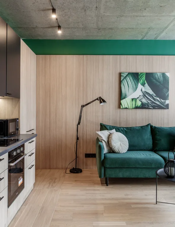 Дизайнерские апартаменты с видом на парк Челюскинцев