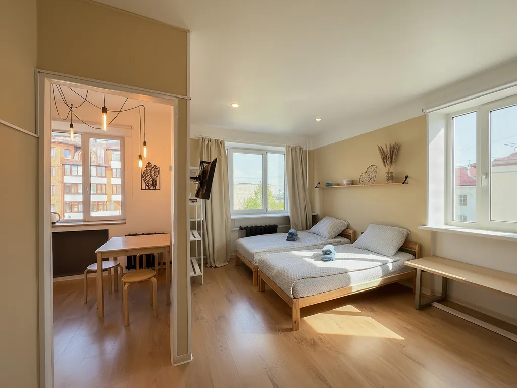 1-комнатная квартира в центре города