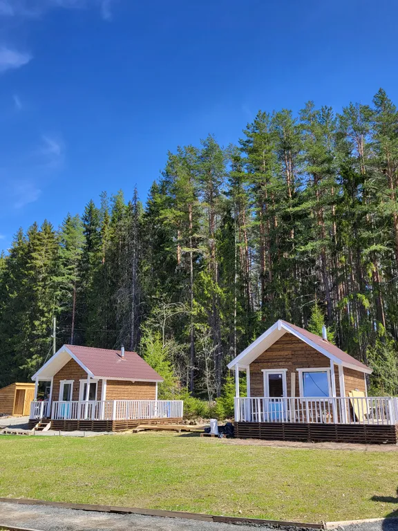 Домик с банькой у реки N4