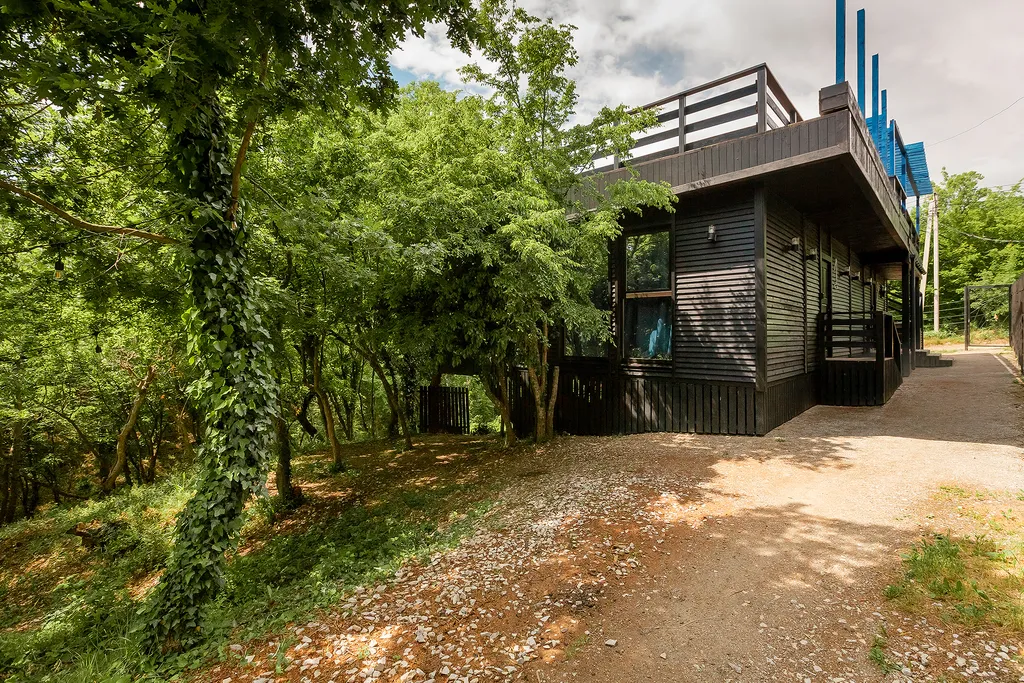 Панорамные апартаменты делюкс с террасой и видом на парк