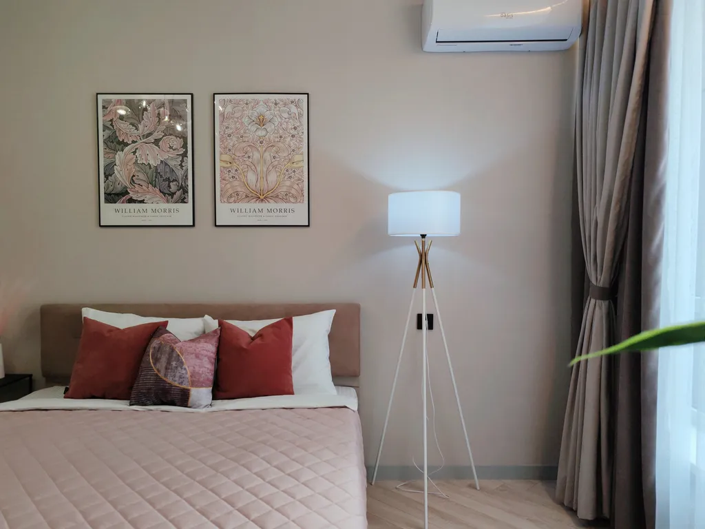 Атмосферная однокомнатная квартира Фламинго