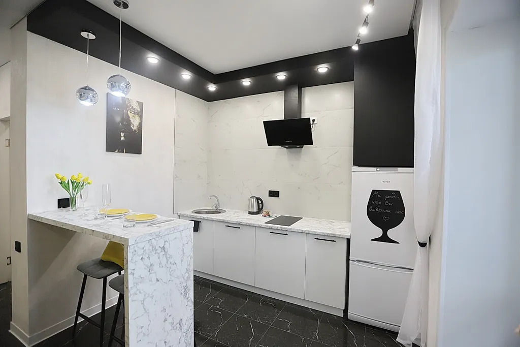 Апартаменты в центре с большой ванной