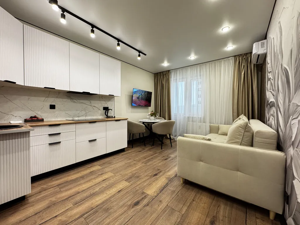 Квартира с дизайнерским ремонтом в новом доме