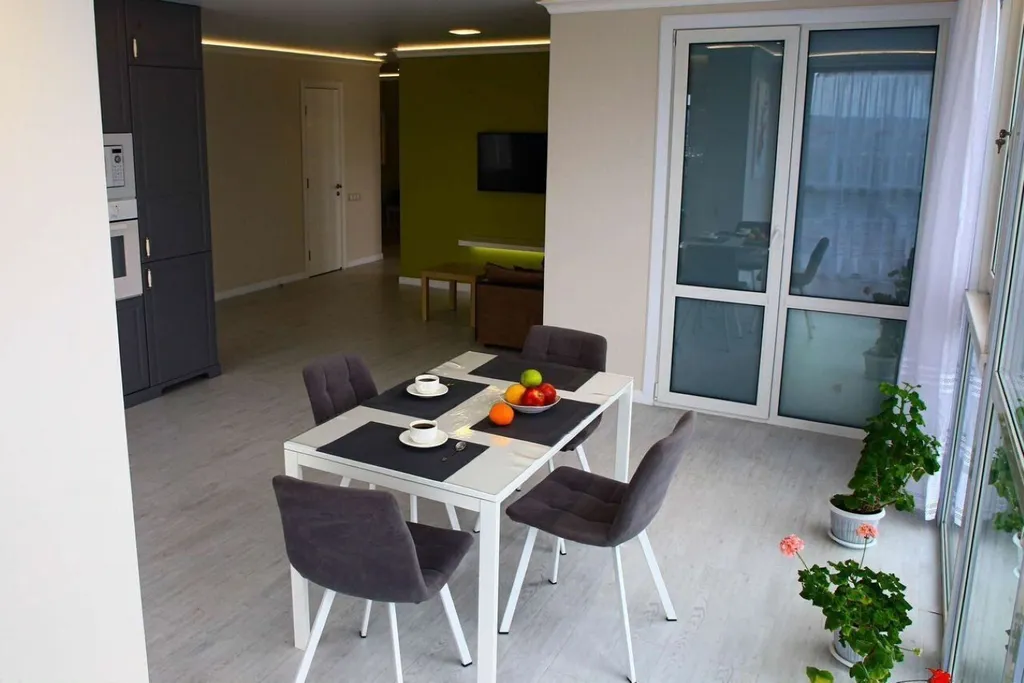 Квартира с красивым панорамным видом