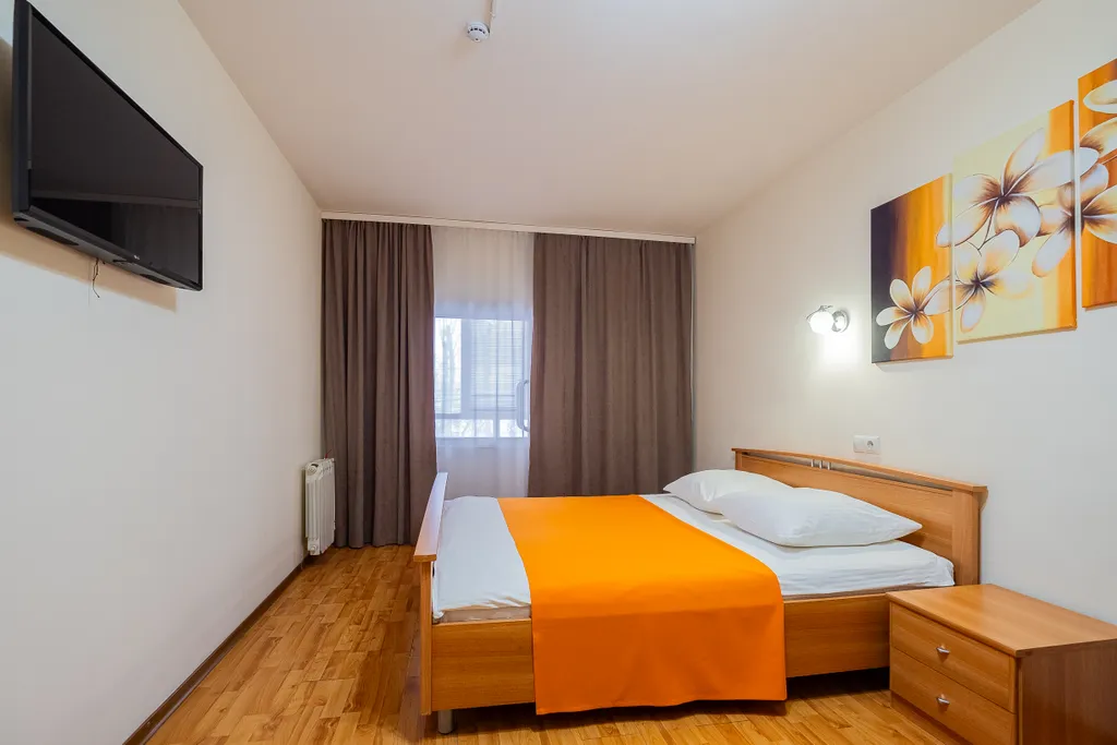 Гостиничный номер с видом на Белое озеро