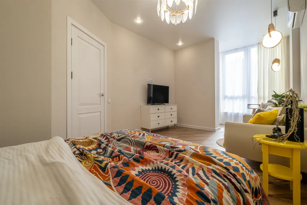 Теплая атмосферная квартира