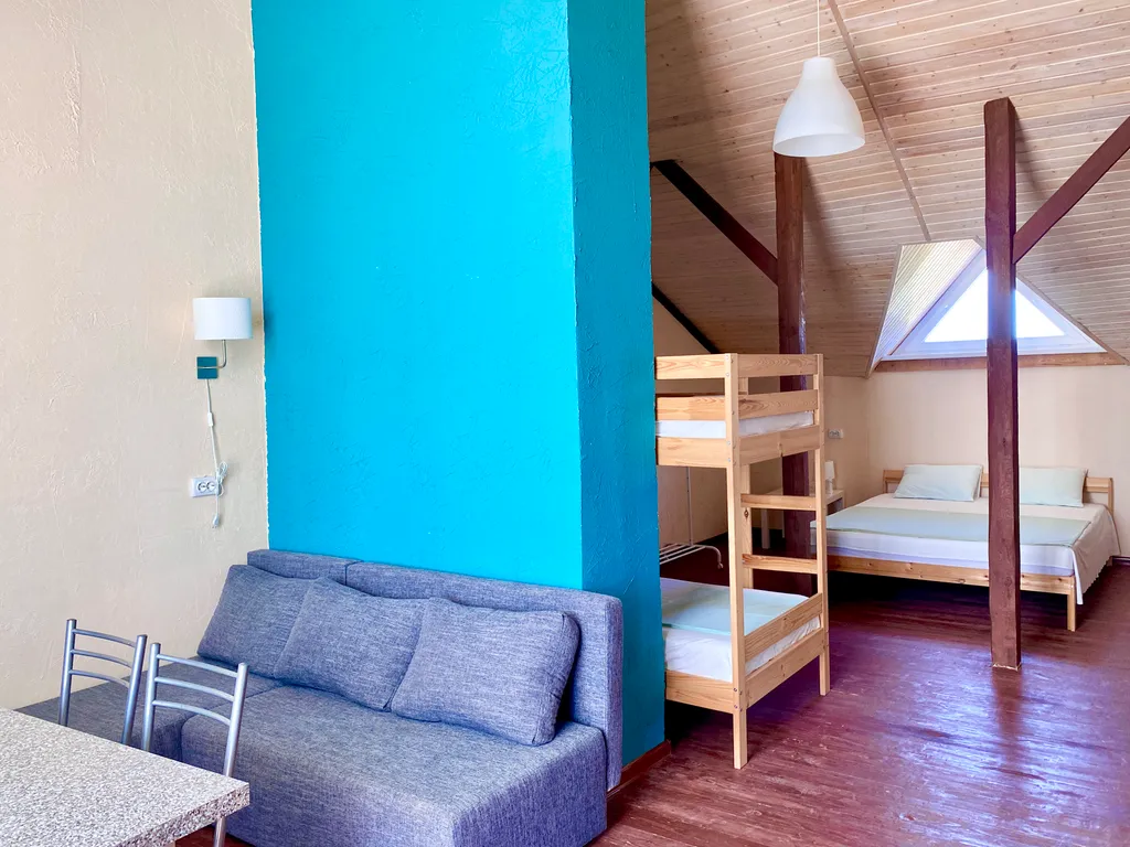 mansard room апартаменты с кухней