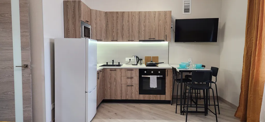 Квартира Квартира Cтудия Wooden apart для 1-4 гостей в 5 минутах пешком от метро Горки — Казань