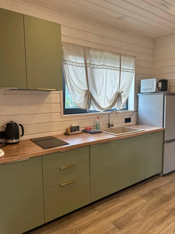 Коттедж Отдельностоящий дом с верандой и видом на озеро — Мичуринское