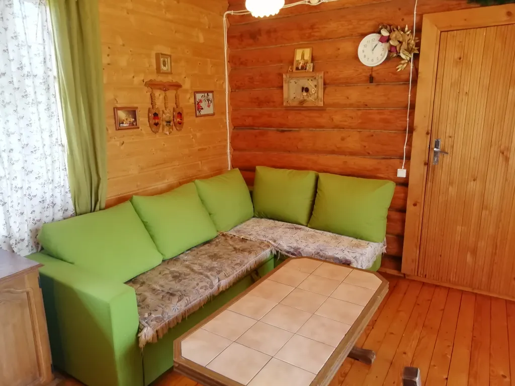 Просторный дом с баней в тихой деревушке у реки