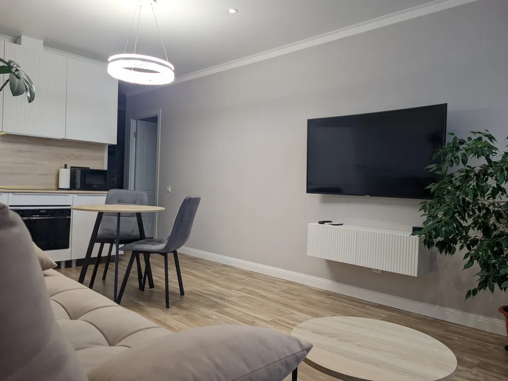 Уютная квартира с красивым видом на город и Волгу