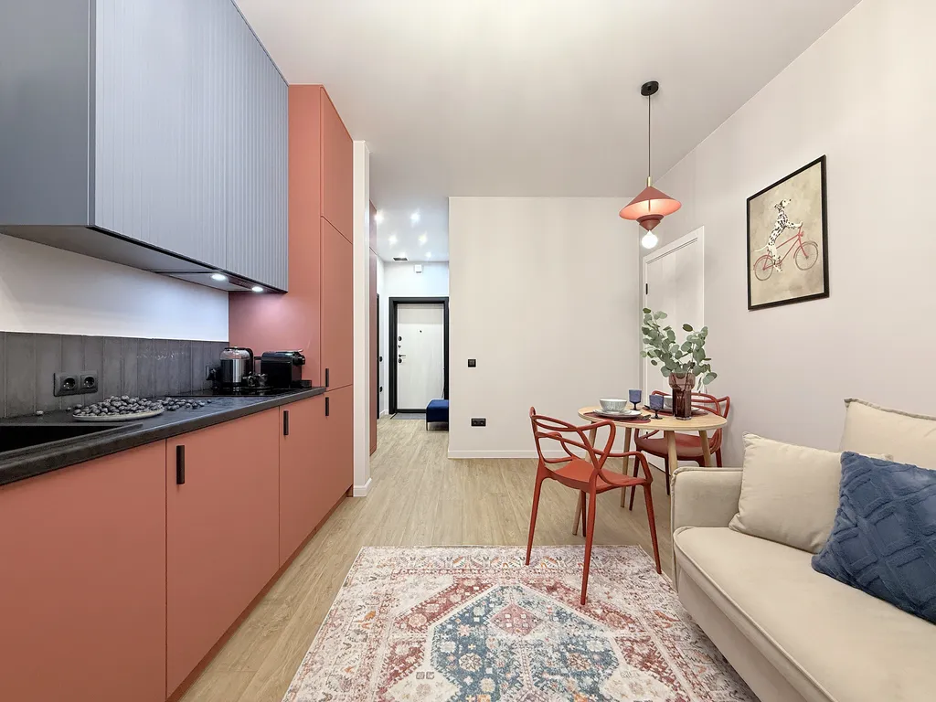 Квартира Квартира Яркий дизайн, панорама на реку прямо с кровати — Новосибирск