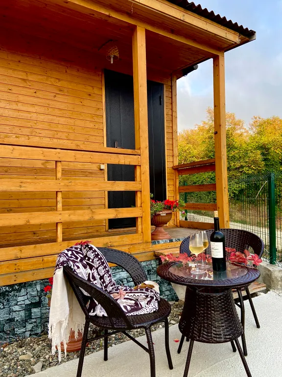 Номер в эко-домике улучшенный