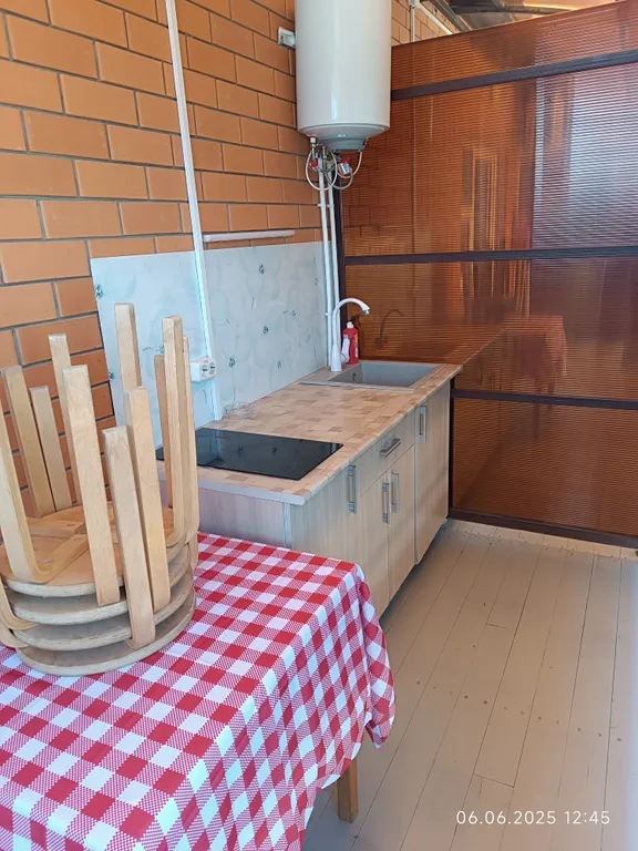 Номер с индивидуальной кухней и своим двором