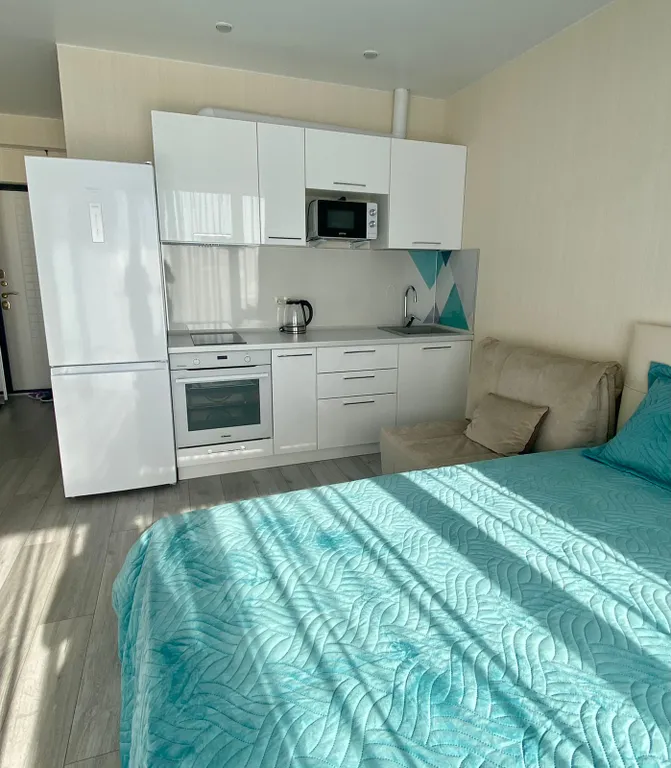 Просторная студия у моря