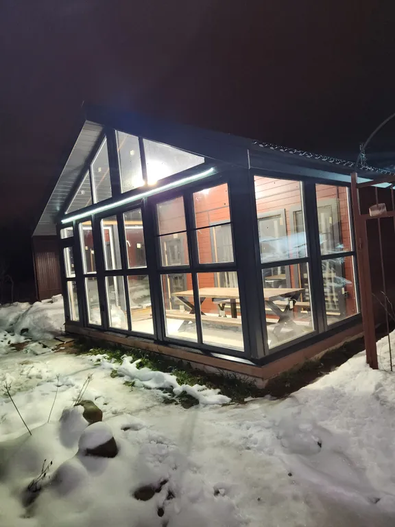 Коттедж Дом-баня на берегу озера — аренда посуточно в Валдай