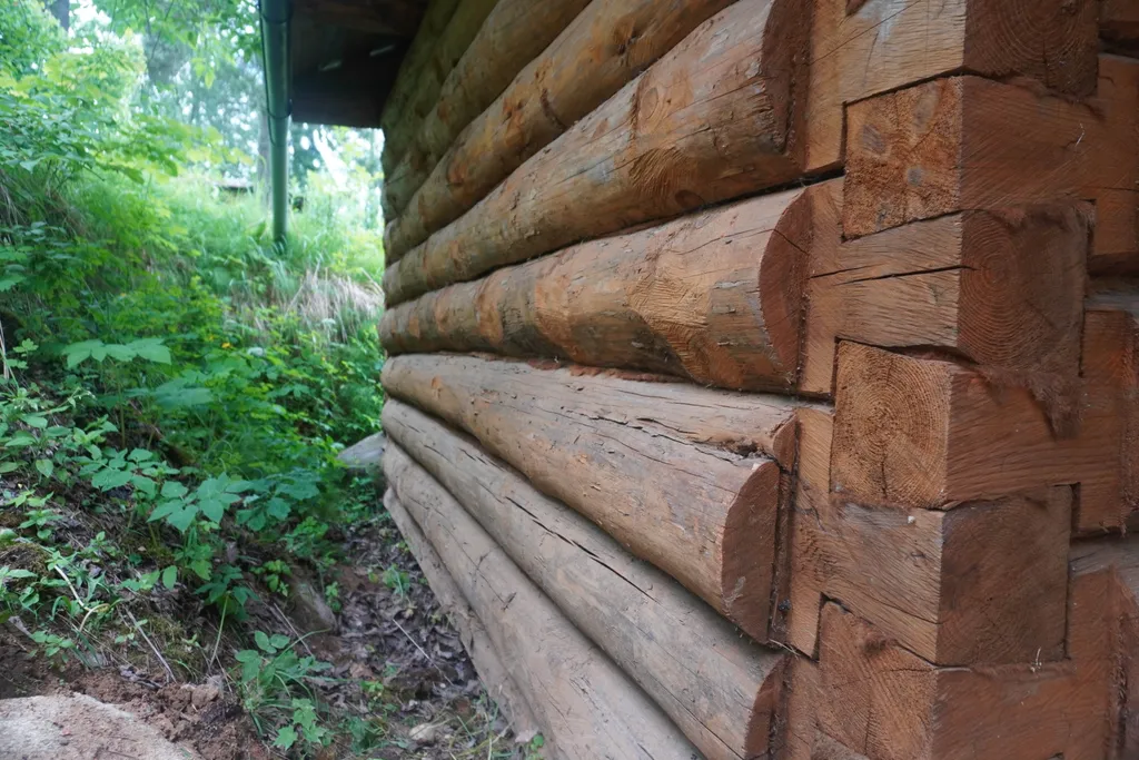 Домик на горке с баней