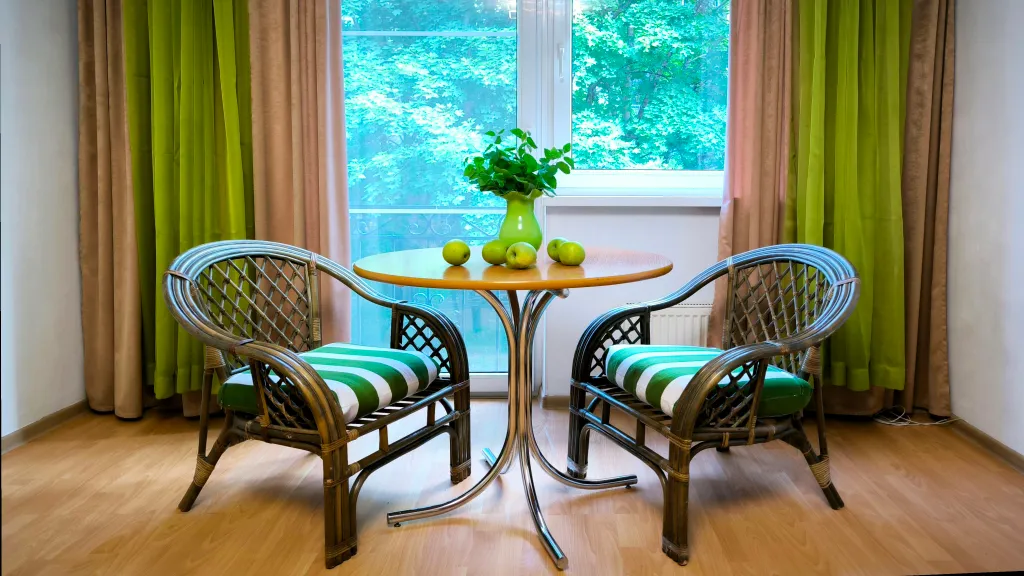 Квартира с беседкой и зоной барбекю