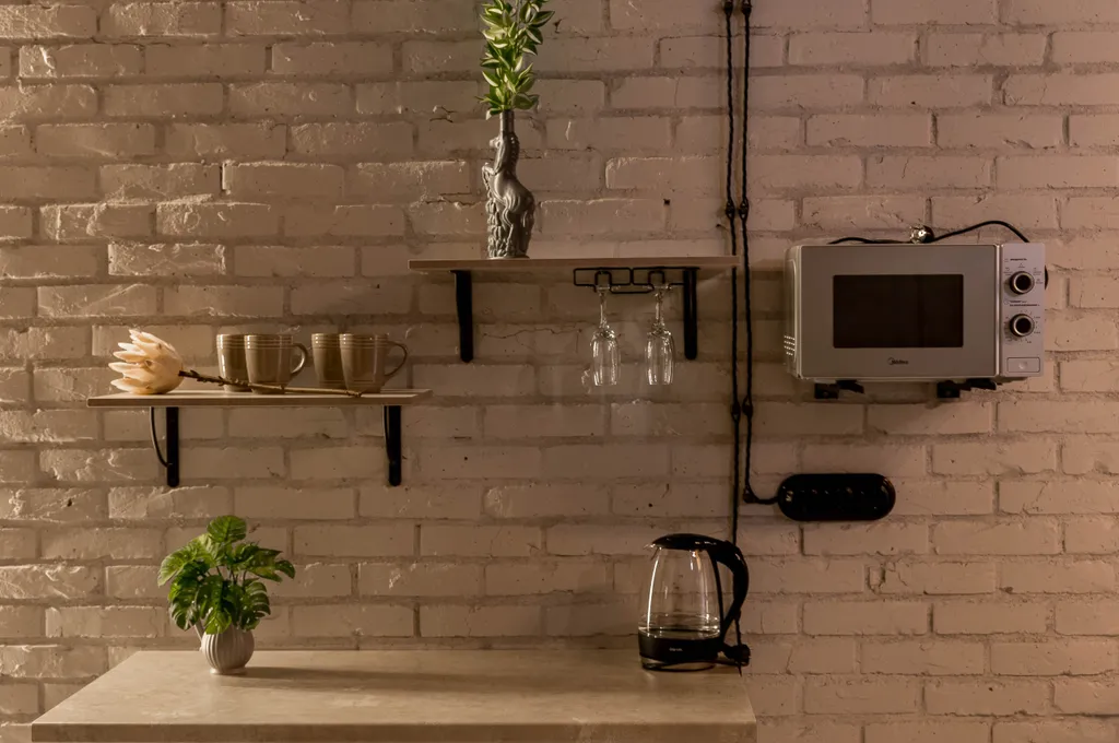 Квартира с хамамом и зоной для барбекю