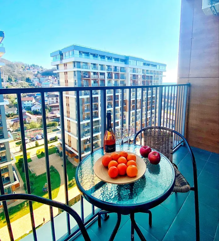 Cтудия с великолепным видом на море