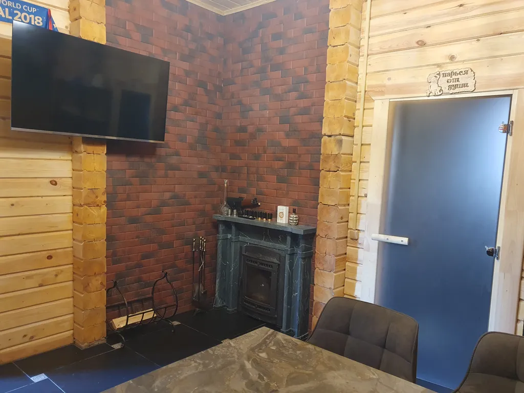 Уютный загородный дом из бруса с баней и чаном на дровах