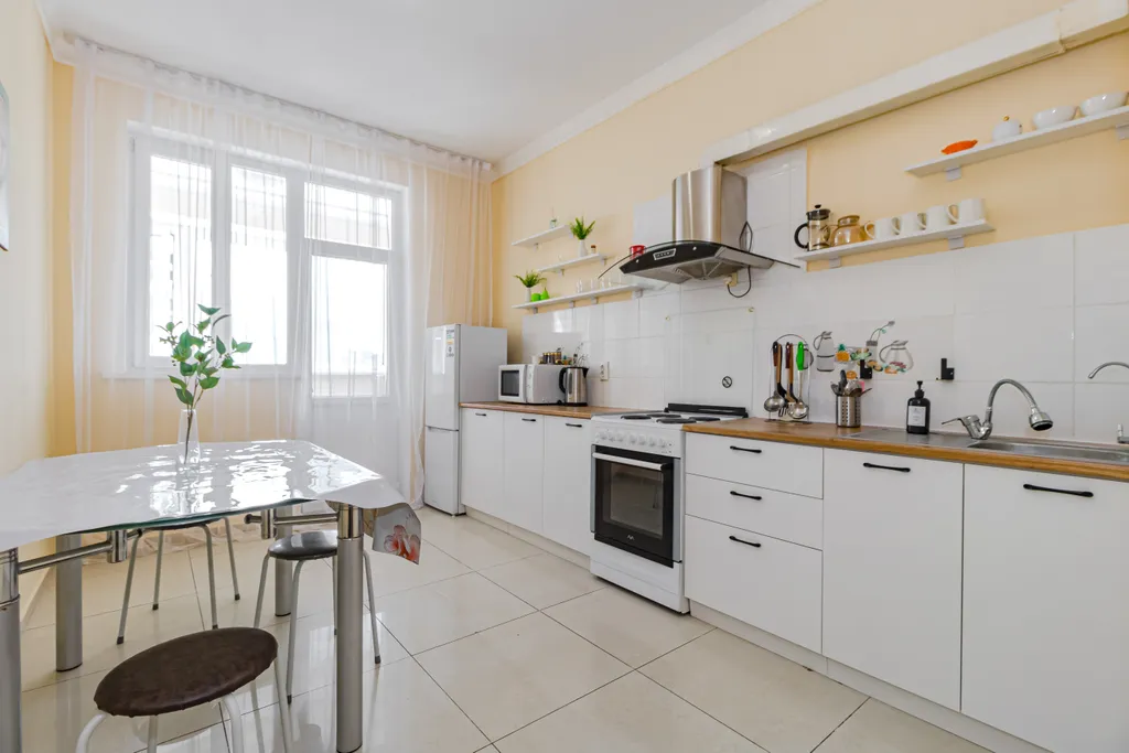 Квартира для большой компании с видом на Байтерек