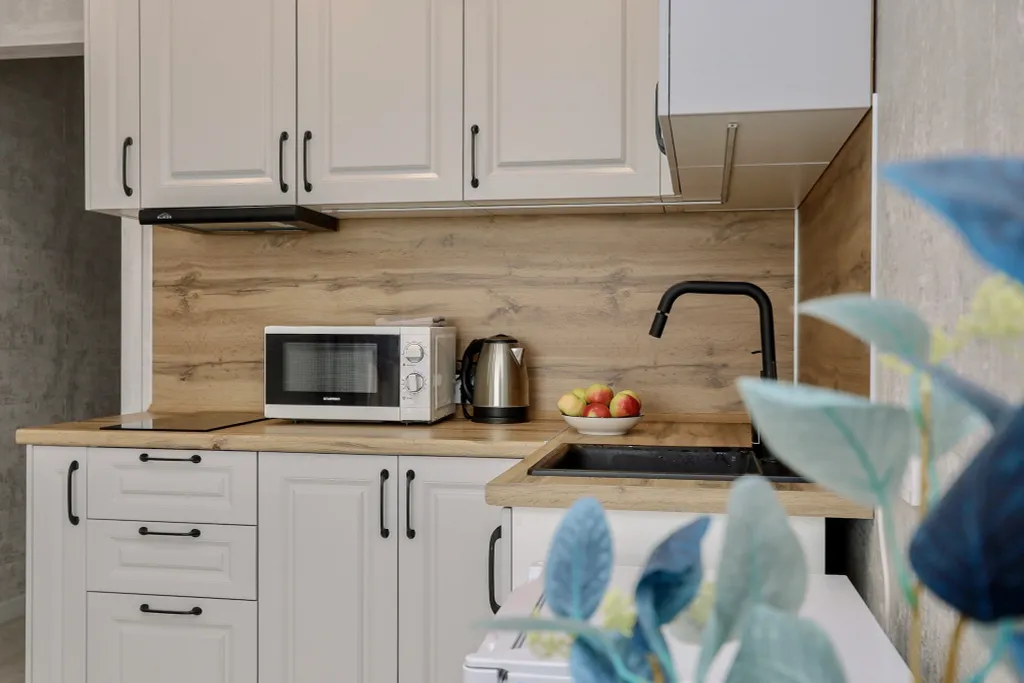 Oчень cветлaя и проcторная квартира с бaлкoном