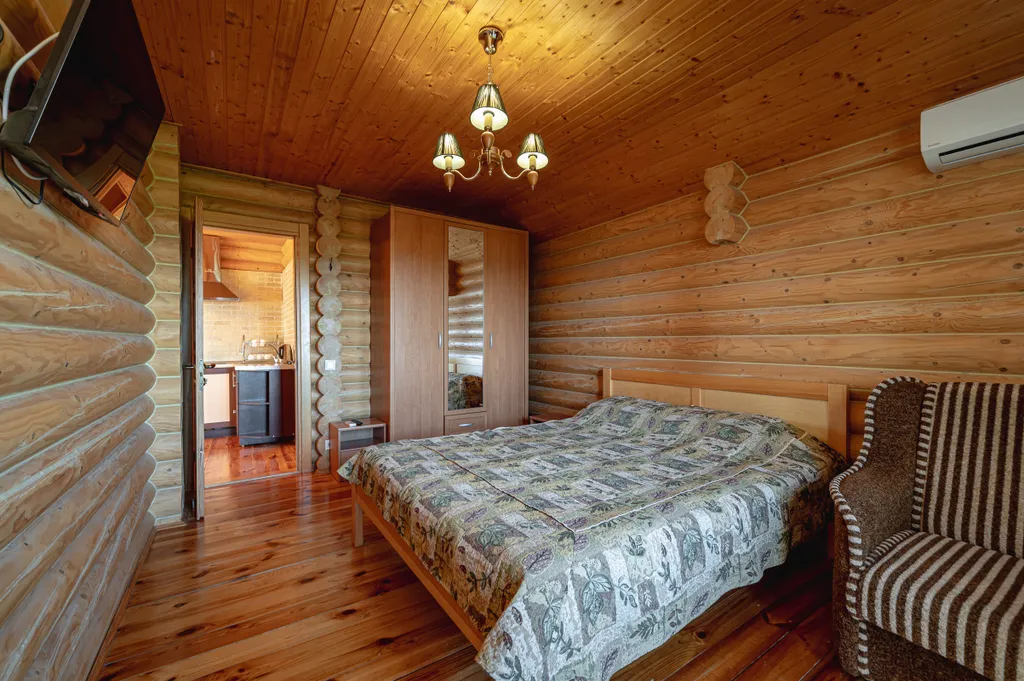 Этаж деревянного сруба