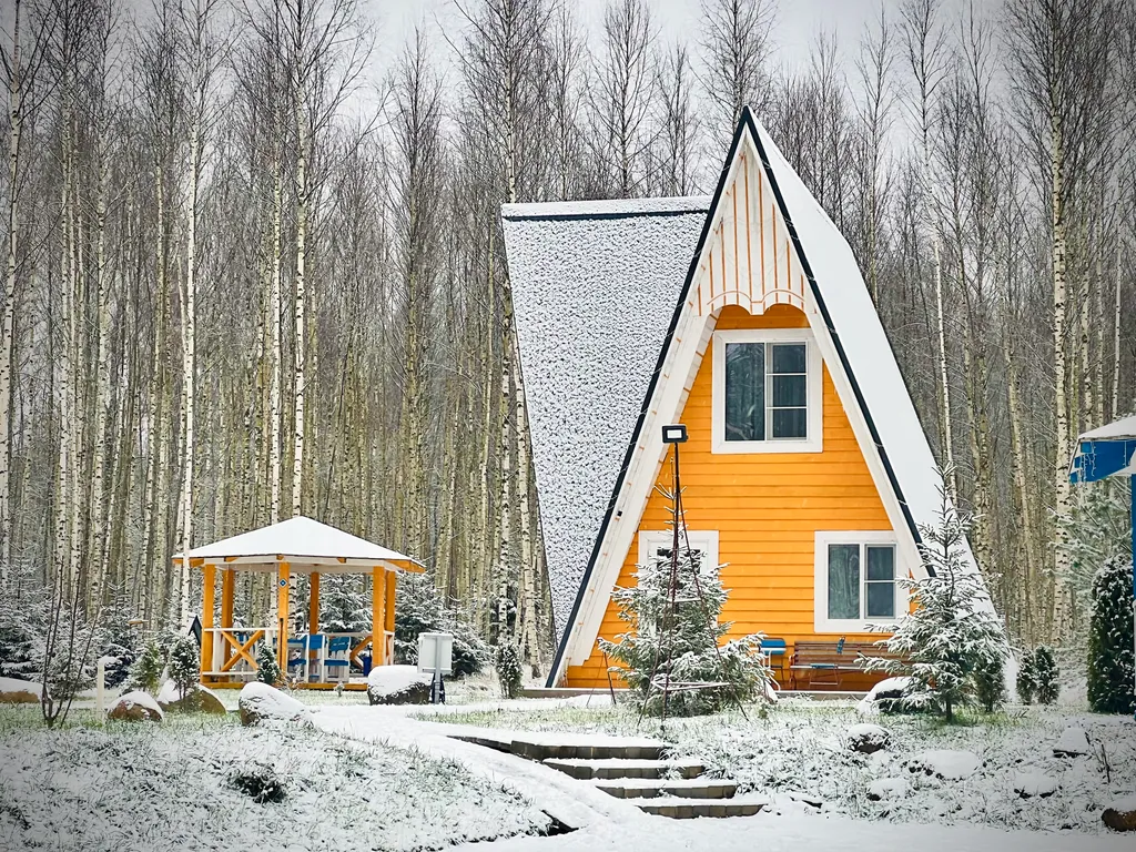 A-Frame с скандинавскими нотками