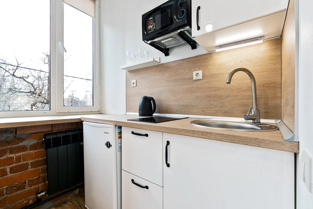 Студия с дизайнерским акцентом