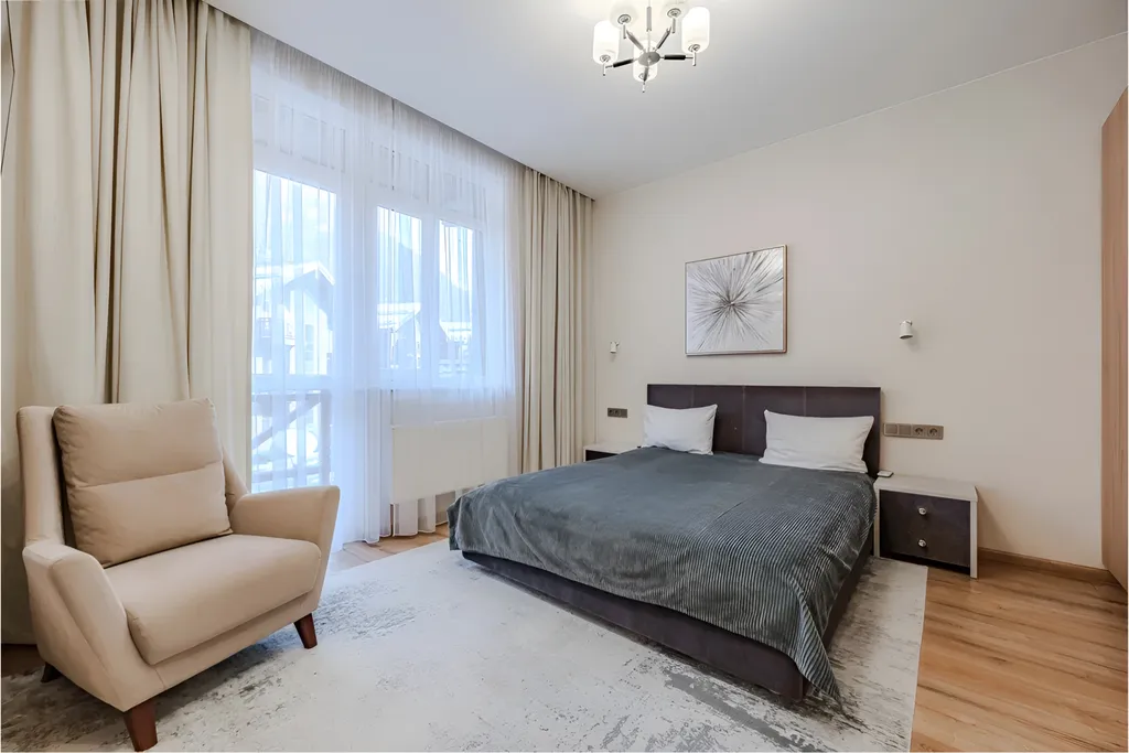 Коттедж Горки Вилладж с видом на горы Красной поляны