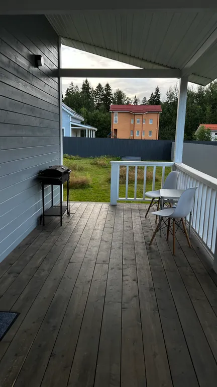 Домик с сауной у леса