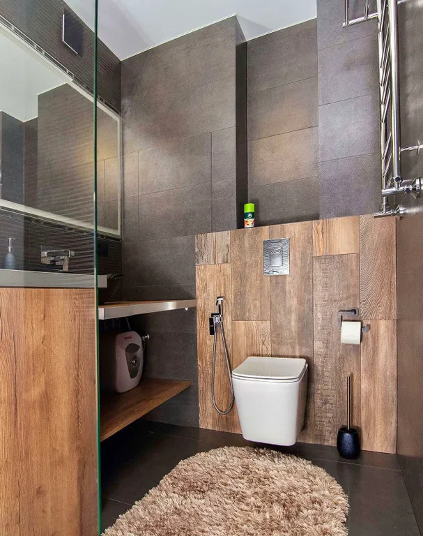 Современная студия в новом доме