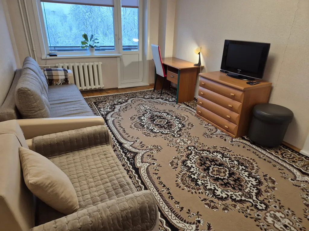 Светлая чистая однокомнатная квартира в центре города