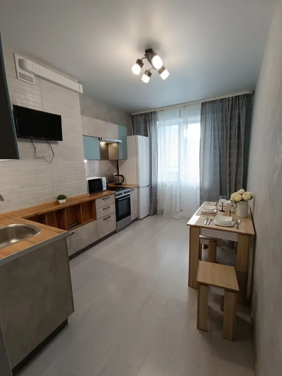 Просторная 2-комнатная квартира в 10 минутах от ЖД Вокзала