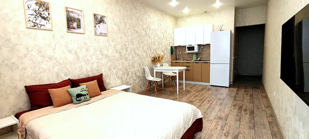 Квартира Квартира Уютная студия в самом красивом микрорайоне Губернский — Краснодар