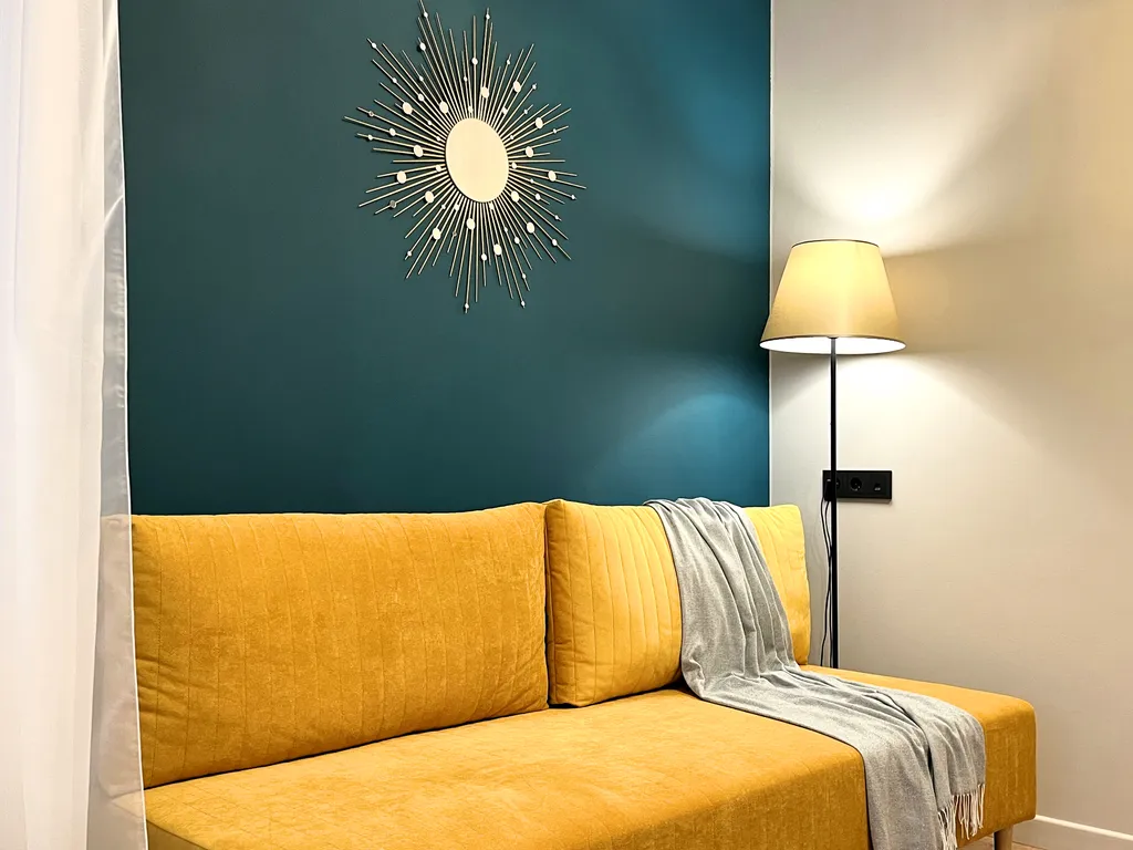 Яркие апартаменты в центре города