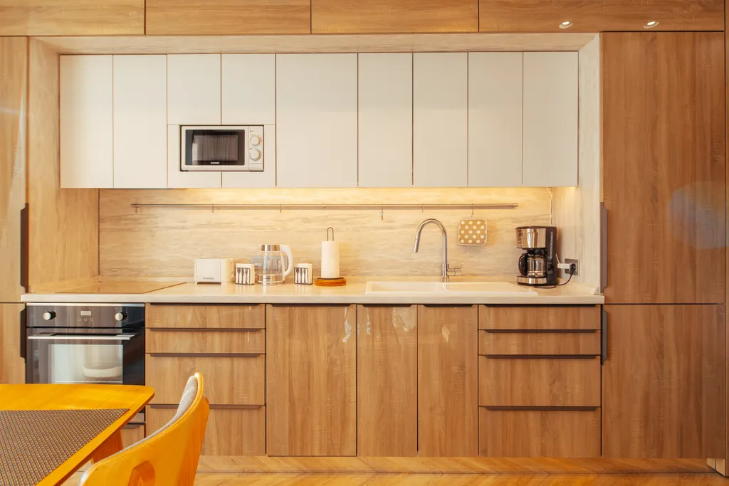 Апартаменты Охтапартлюкс с сауной и камином с 2-мя спальнями