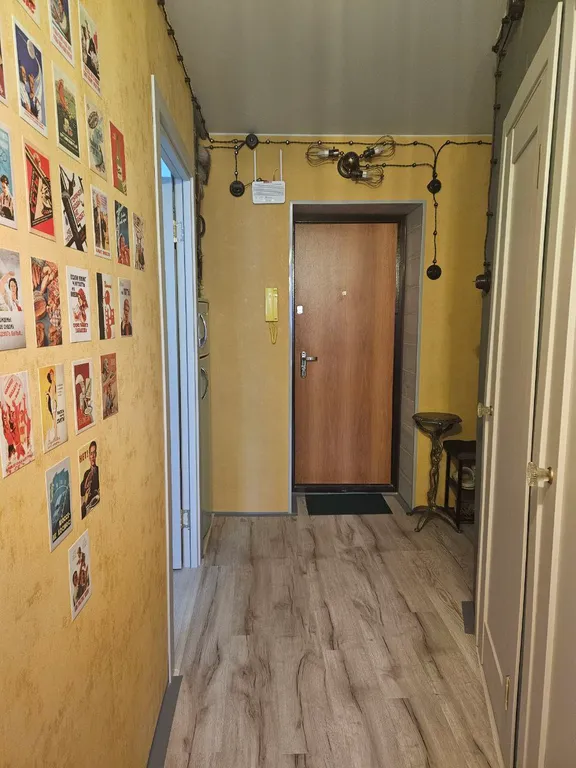 Квартира с ретро дизайном