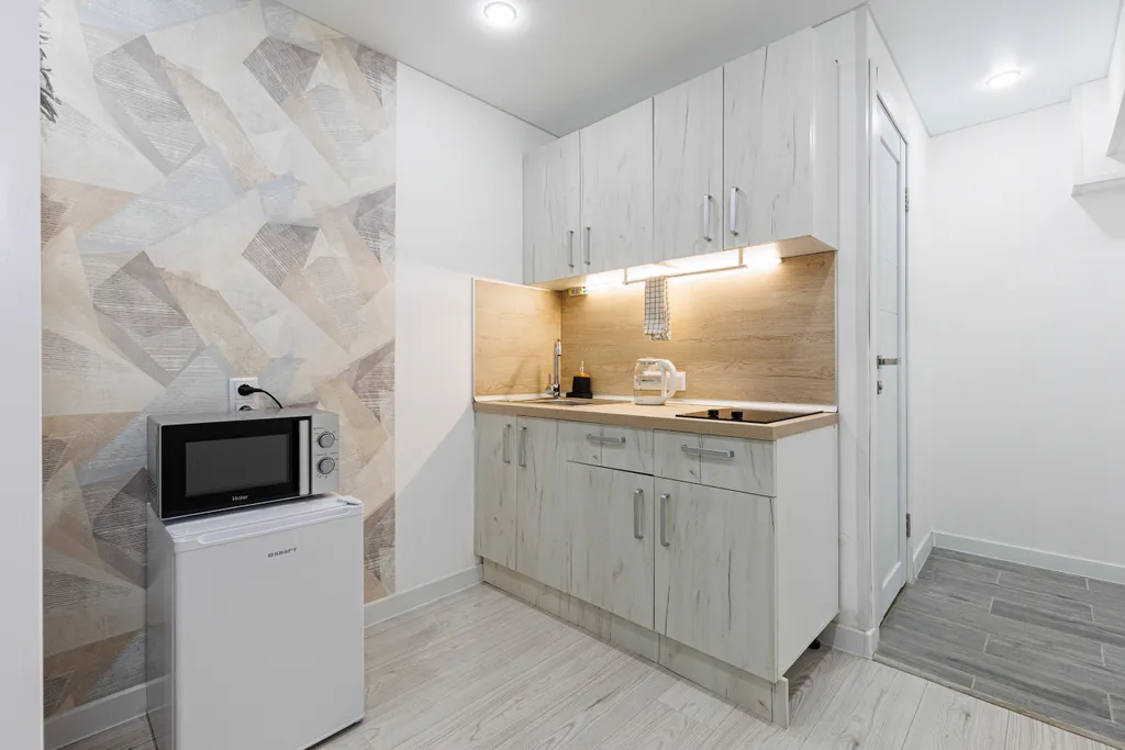 Family apartment in freedom santorini rooms Vnukovo: 5 мин пешком