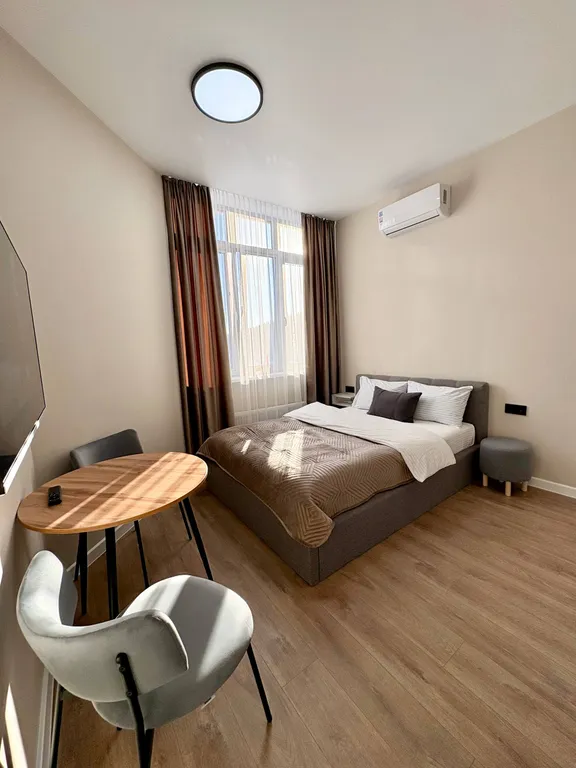 Квартира-студия на горнолыжном курорте Шерегеш