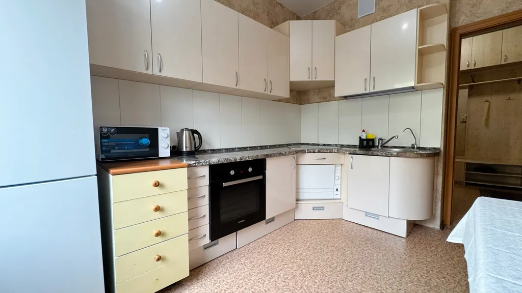 Просторная трехкомнатная квартира с раздельными комнатами