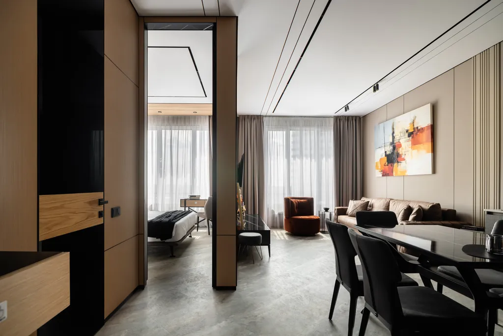 Квартира АПАРТАМЕНТЫ ДВУХКОМНАТНЫЕ 'САНСЕТ ФЛЭТПОРТ', для 4х гостей — Москва