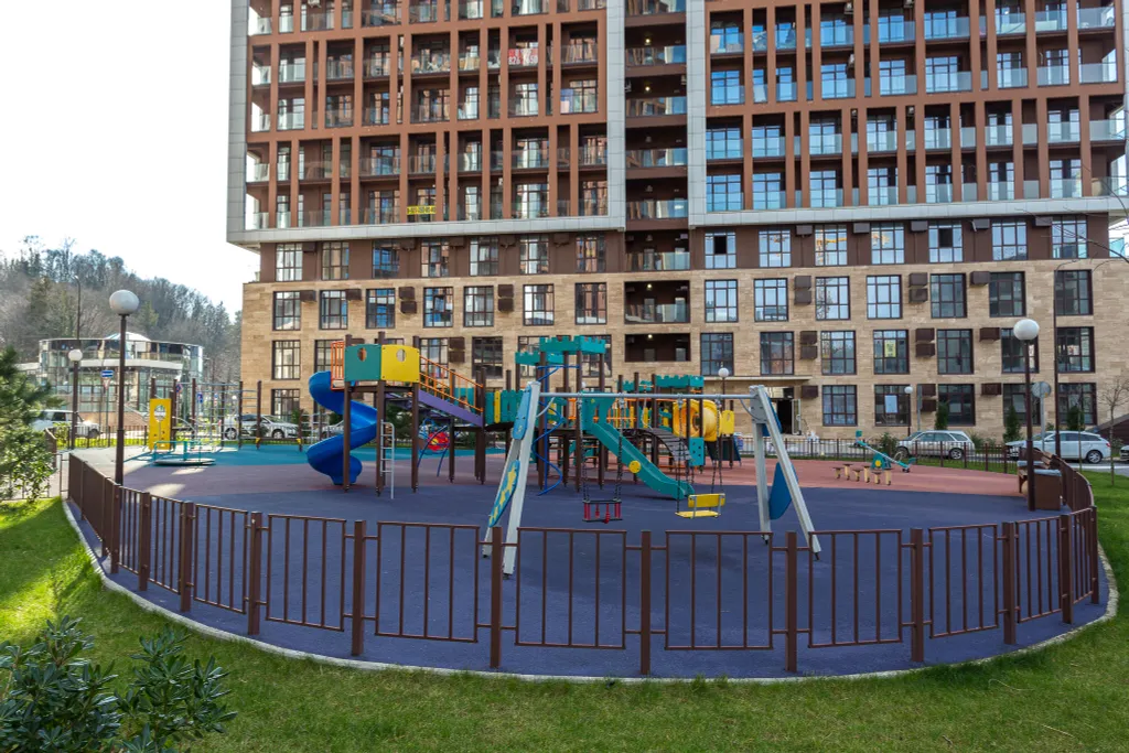 Студия Аллея 114 с балконом и видом на лесопарк