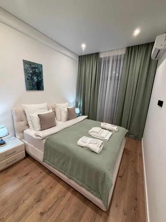 Апартаменты с видом на море с подогреваемым бассейном